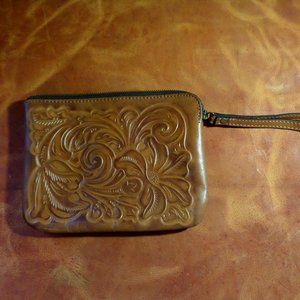 Patricia Nash Genuine Leather wristlet